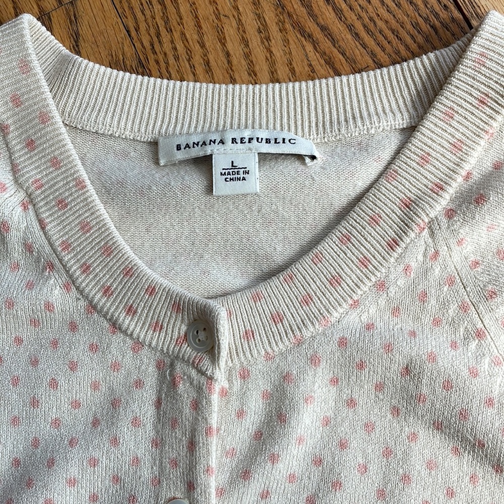 Banana Republic cardigan size large - Picture 2 of 3